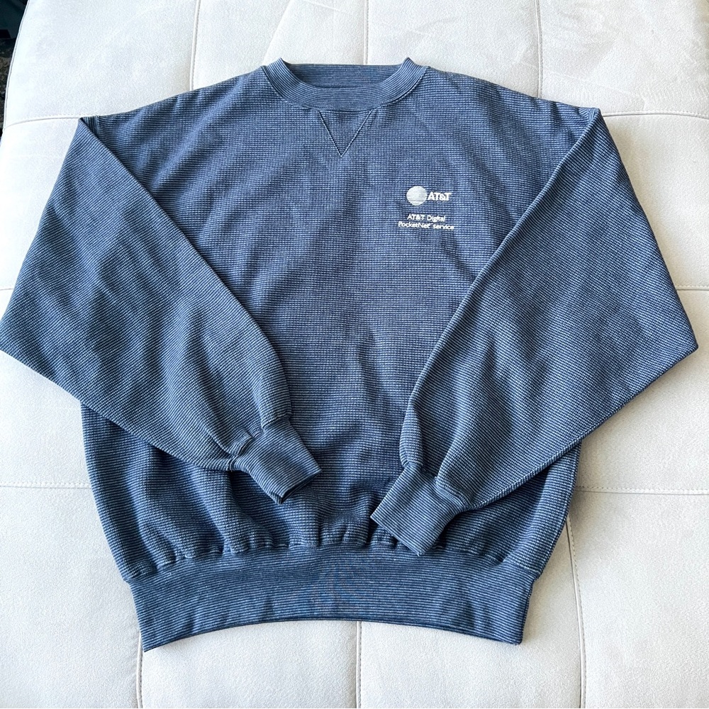 Vintage Navy Employee AT&T Pullover Sweatshirt - Large 90s’